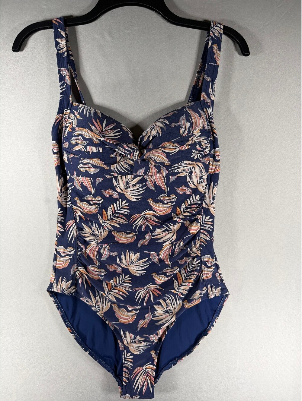Niptuck Swim One-Piece Swimsuit  Multi-Fit Cup & Adjustable Straps Size 6 US